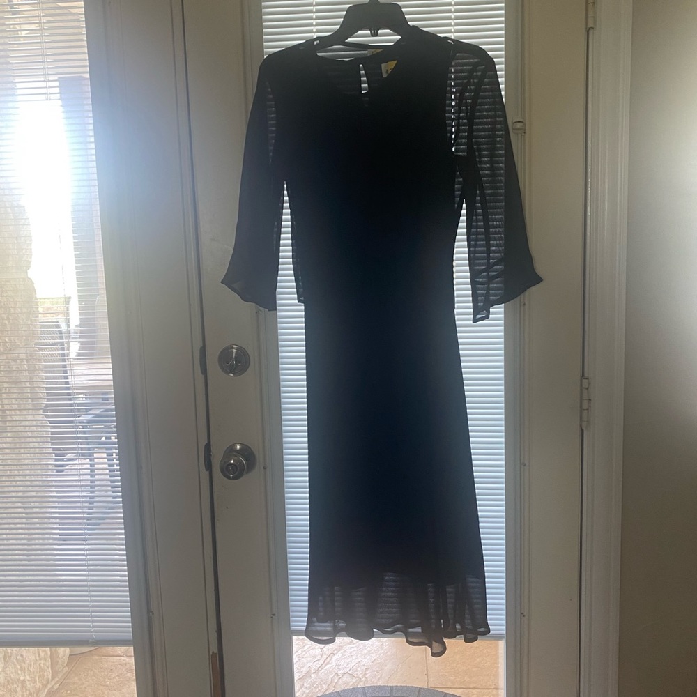 Classic Black 2-Piece Dress